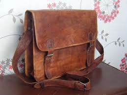 leather satchel