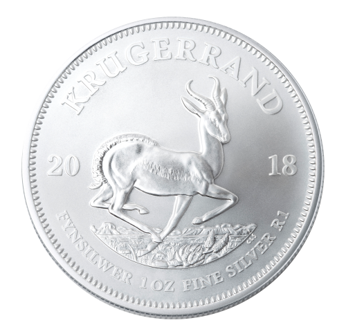 2018 SILVER KRUGERRAND BU 1 oz