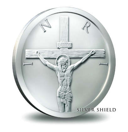 ### 1/2 oz silver coin - Jesus Shekel - Silver Shield (Chris Duane) ###