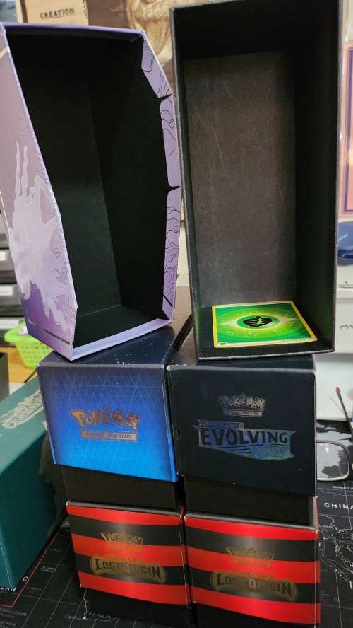 Pokemon Collection storage boxes