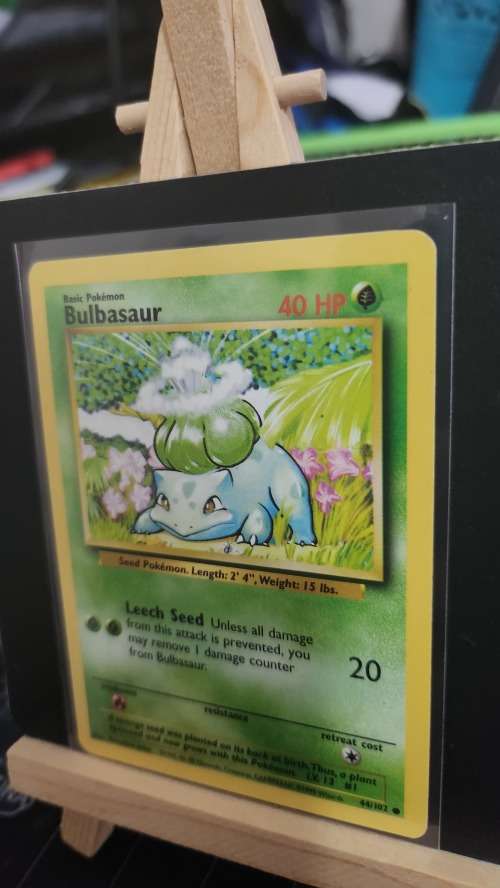 original pokemon cards- bulbasaur(1999)