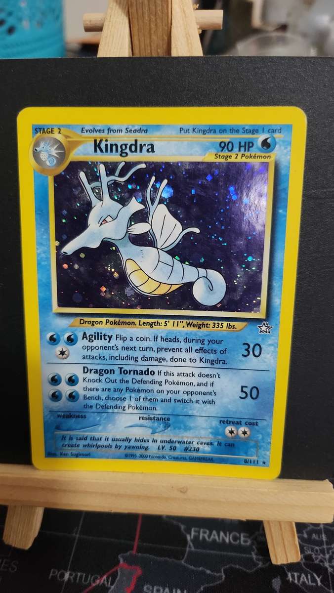 Vintage Pokemon Card - kingdra