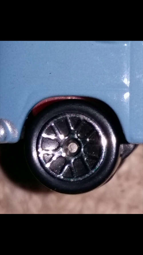 Volkswagen  Vw Realtoy Microbus combi  blue(not Hotwheel)