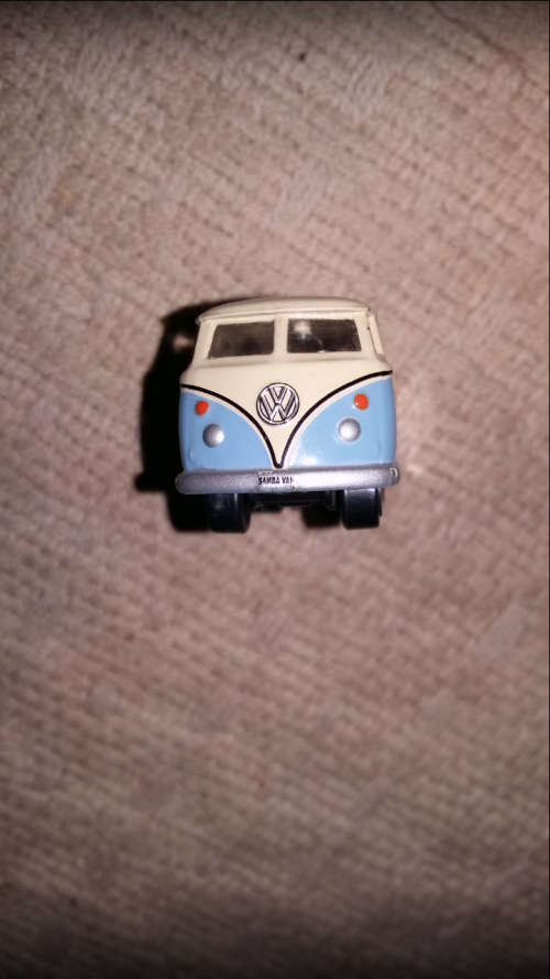 Volkswagen  Vw Realtoy Microbus combi  blue(not Hotwheel)