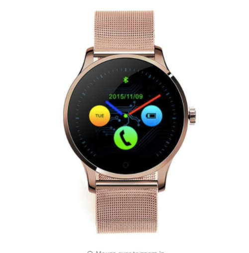 ON AUCTION: Rose Gold Smart Fashion Watch