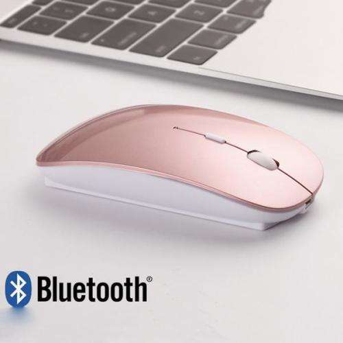 Rose Gold Bluetooth Mouse for Macbook Air, Pro, Windows