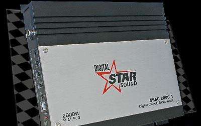 SSAD-2000.1 Digital Class-D Mono Block  StarSound