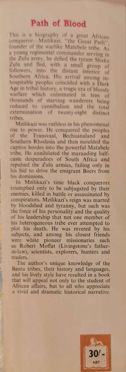 Path of Blood by Peter Becker