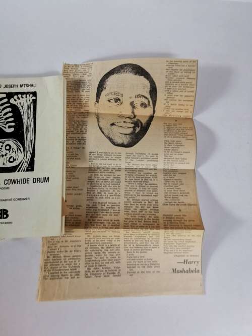 Sounds of A Cowhide Drum : Poems by Oswald Joseph Mtshali