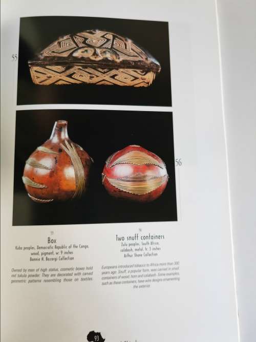 OUT OF AFRICA, SUB-SAHARAN TRADITIONAL ARTS - ROY SIEBER