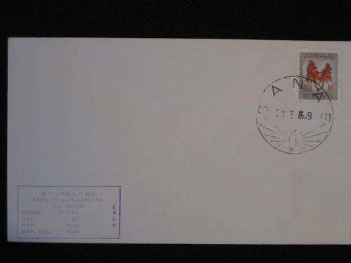 Postmark SANAE (Penguin type) 21 Jan 1969
