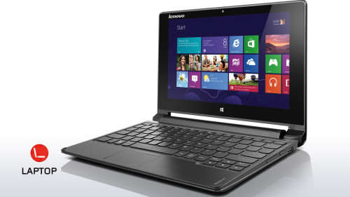 **LENOVO FLEX 10 (TOUCHSCREEN),INTEL @ 1.6GHZ CPU, 4GB, 500GB HDD, WIN 8.1