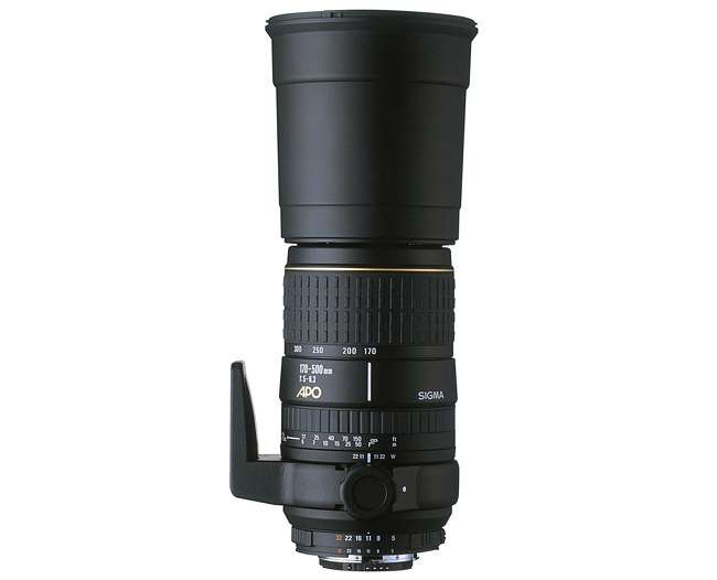 SIGMA 170-500mm 1:5-6.3 APO FOR CANON