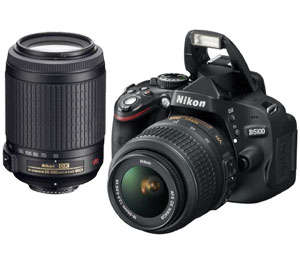 Nikon D5100 16.2 MP Digital SLR with 18-55mm + 55-200mm + 32GB MEMORY CARD **HOLIDAY CLEARANCE**