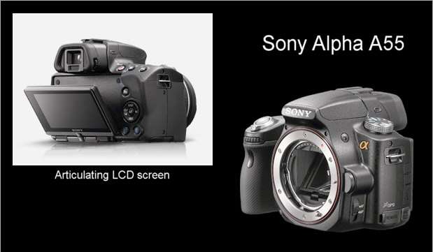 SONY ALPHA 55 16.2MP WITH 18-135mm 1:3.5-5.6 SAM (FULL-HD)