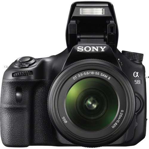 SONY ALPHA 58 20.1MP WITH 18-55mm 1:3.5-5.6 SAM (FULL-HD)