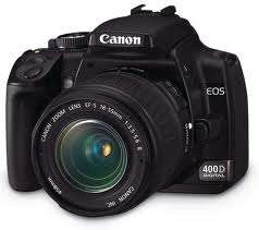 CANON EOS 400D WITH LENS EFS 18-55MM