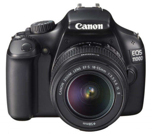 CANON EOS 1100D DIGITAL CAMERA SLR WITH 18-55mm 1:3.5-5.6 LENS