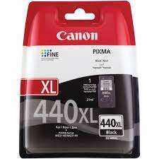 CANON 440XL  | Canon Ink Black XL - (21ml) MG2140/2240/2245/3140/3240/4140/4240, MX374, MX434, MX514