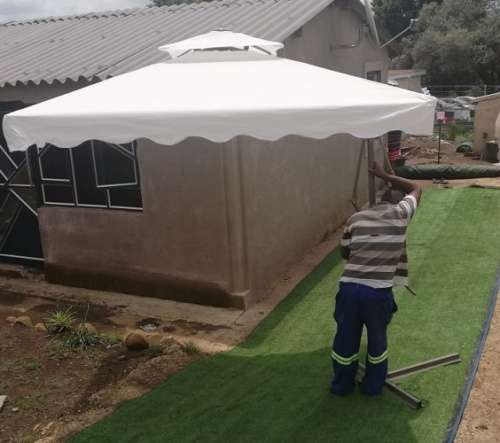 100% WATERPROOF RETRACTABLE 2.2m×2.2m Steel Base Iron Outdoor Umbrella - 11 Colors Available