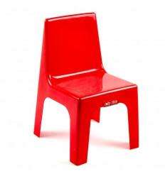 KIDS Plastic Moulded Party Chair - Red