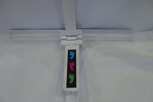 Custom Made Heavy Duty Foot Operated Self Standing Sanitizer Stand - STICKERS INCLUDED