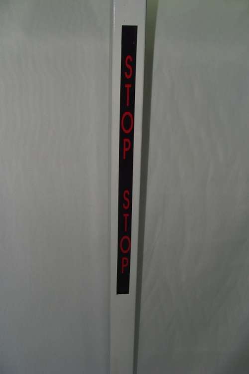 Custom Made Heavy Duty Foot Operated Self Standing Sanitizer Stand - STICKERS INCLUDED