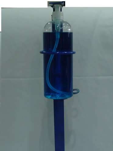 Custom Made KIDS 70CM Heavy Duty Foot Operated Self Standing Sanitizer Stand - STICKERS INCLUDED