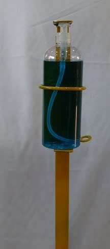 Custom Made KIDS 70CM Heavy Duty Foot Operated Wall Mounted Sanitizer Stand - STICKERS INCLUDED