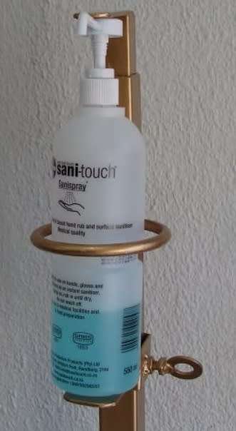 Custom Made KIDS 70CM Heavy Duty Foot Operated Self Standing Sanitizer Stand