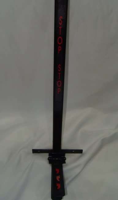 Custom Made KIDS 70CM Heavy Duty Foot Operated Wall Mounted Sanitizer Stand - STICKERS INCLUDED