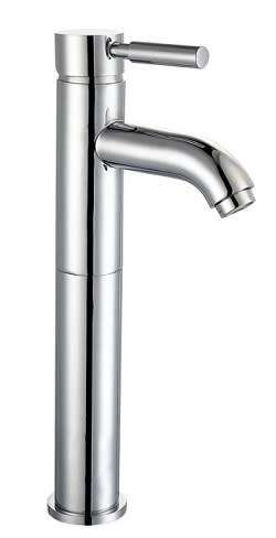 Brand New Single Lever High Neck Basin Faucet Tap with 450mm LONG FLEXIBLE CONNECTORS