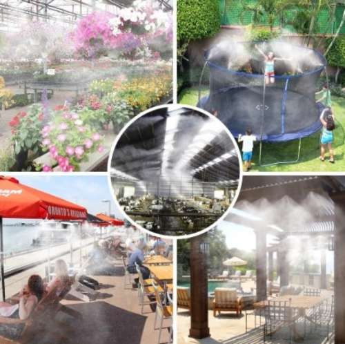 BRAND NEW PROFESSIONAL PATIO / GARDEN MISTING SYSTEM - 10M