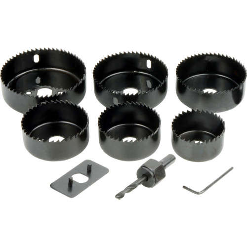 BRAND NEW 9PC DOWN LIGHT HOLESAW INSTALLATION KIT