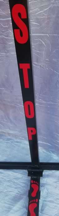 Custom Made Heavy Duty Foot Operated Self Standing Sanitizer Stand