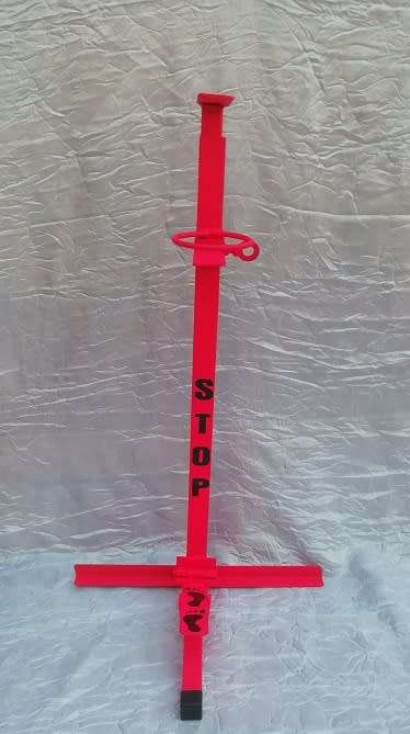 Custom Made KIDS 70CM Heavy Duty Foot Operated Self Standing Sanitizer Stand