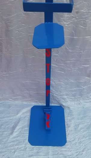 Custom Made Heavy Duty Foot Operated Self Standing Sanitizer Stand ***For 5LT BOTTLE***