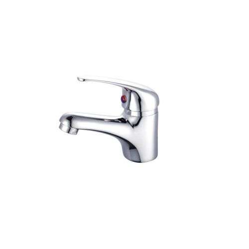 Brand New Single Lever Hot & Cold Basin Mixer with Fittings