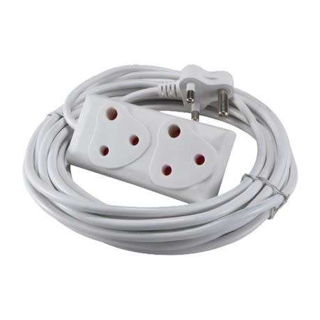BRAND NEW Extension Cord With A Two-Way Multi-Plug Extension Lead - 15M