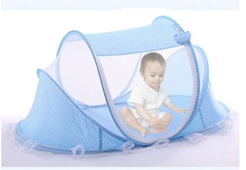 3 in 1 Baby Sleeping Tent - Blue