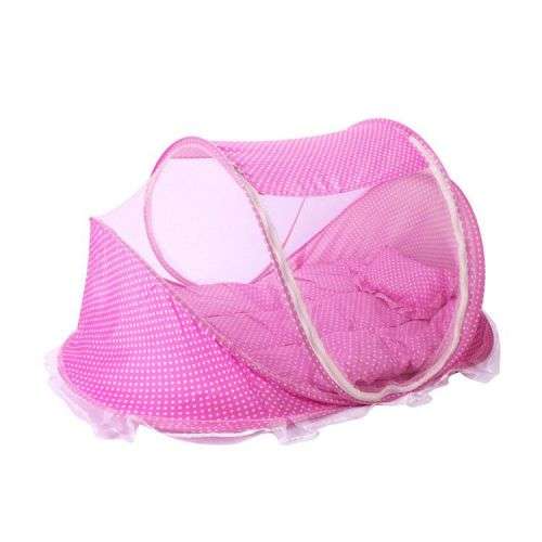 3 in 1 Baby Sleeping Tent - Pink