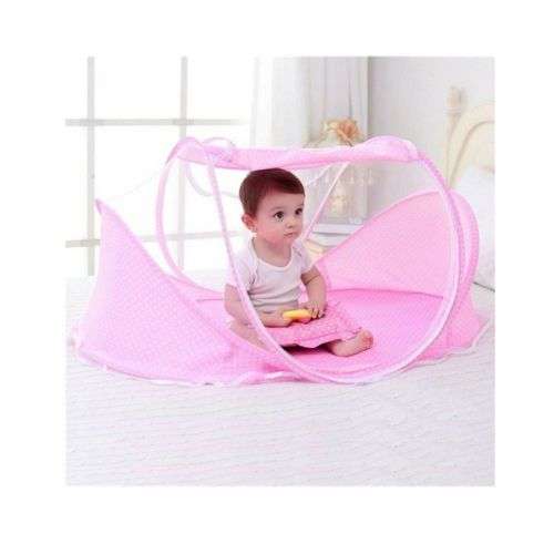 3 in 1 Baby Sleeping Tent - Pink