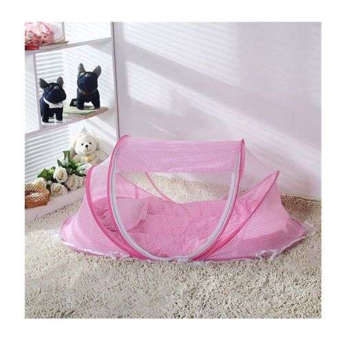 3 in 1 Baby Sleeping Tent - Pink