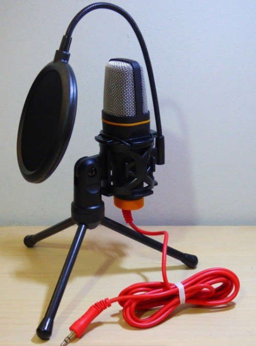 Microphone Studio Condenser QY-K222