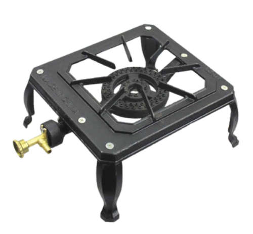 Cast Iron 4 Legged Single Gas Burner