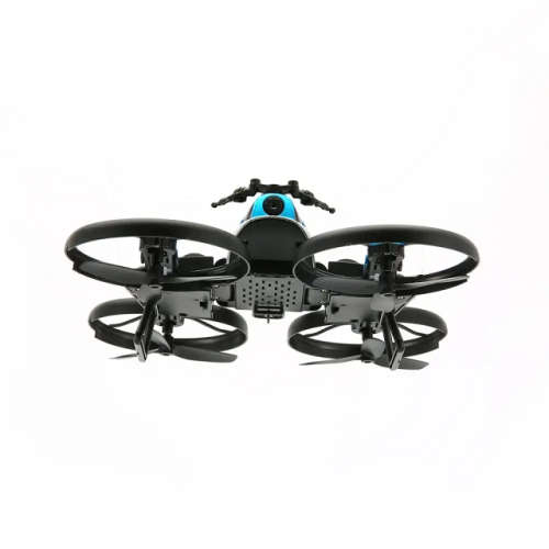2-in-1 Transforming Motorcycle and 2.4G RC Quadcopter Drone