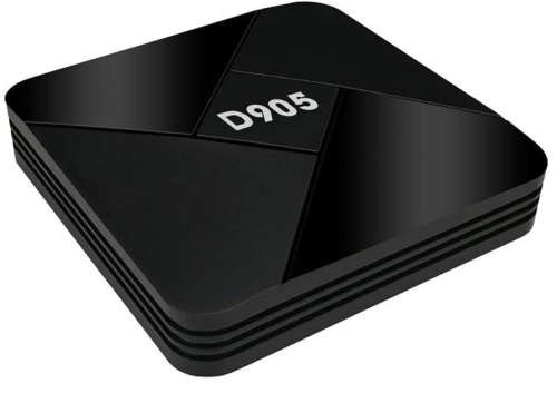 D905 Android TV Box 4K - Including 800+ live TV channels in 9 categories