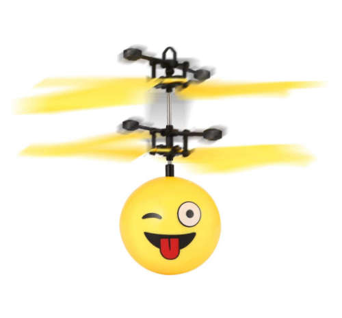 Facial Expression Infrared Induction Helicopter Ball