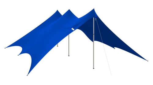 4 Way Stretch Polyester Decor Tent - Non Waterproof - 4.5mx5m - Poles Optional - 16 Colors Available