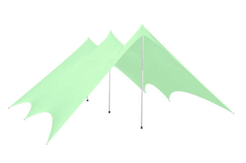 4 Way Stretch Polyester Decor Tent - Non Waterproof - 4.5mx5m - Poles Optional - 16 Colors Available